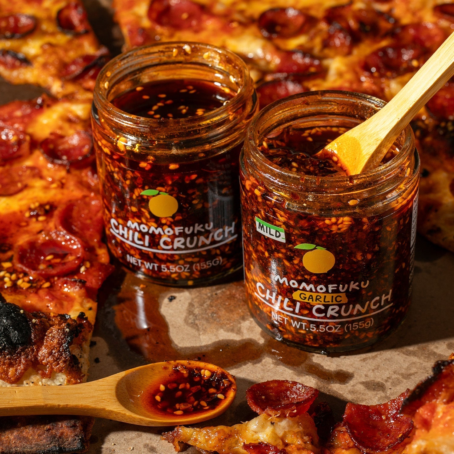 Mild Garlic Chili Crunch 4-Pack - Weekend Pair