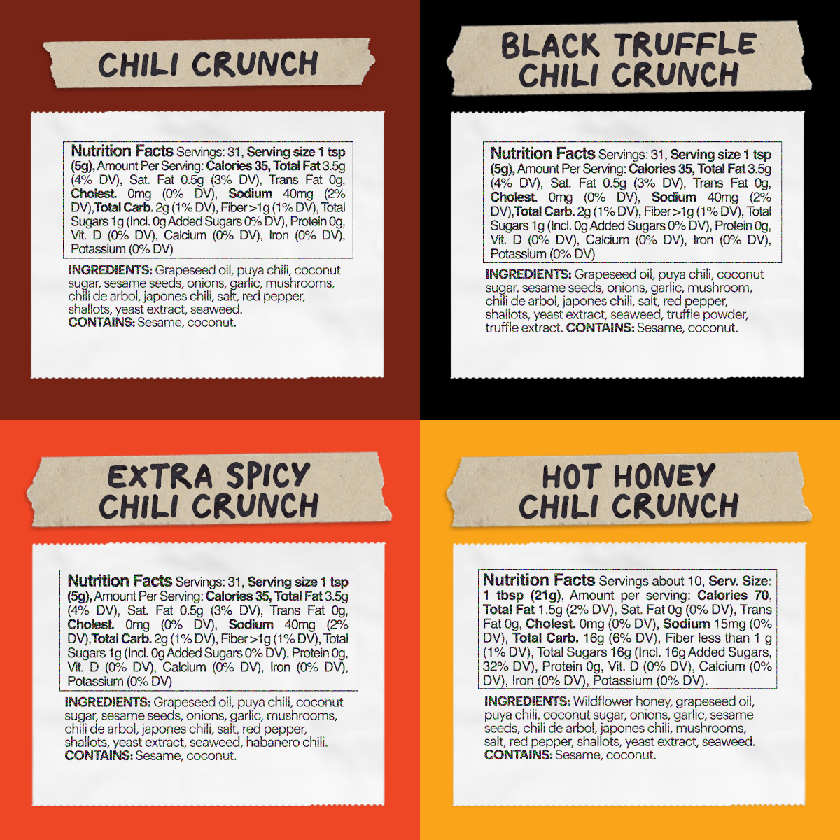 Chili Crunch Variety Pack - Ready Routine