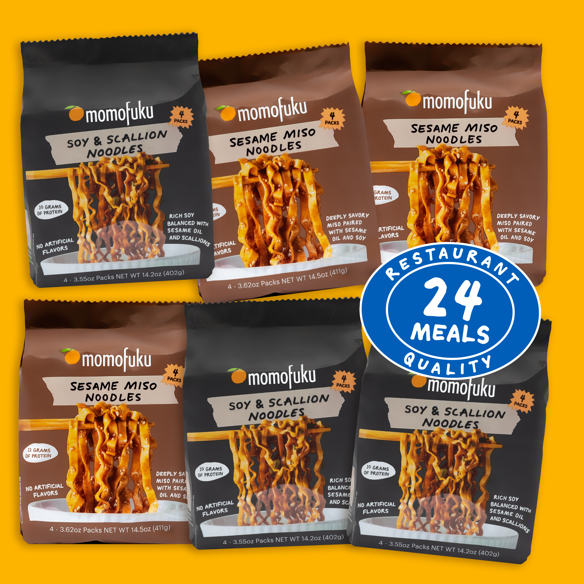 Not Spicy Noodle Pack - Clean Bundle
