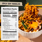 Spicy Soy Noodles | 4 Packs - Classic Finish