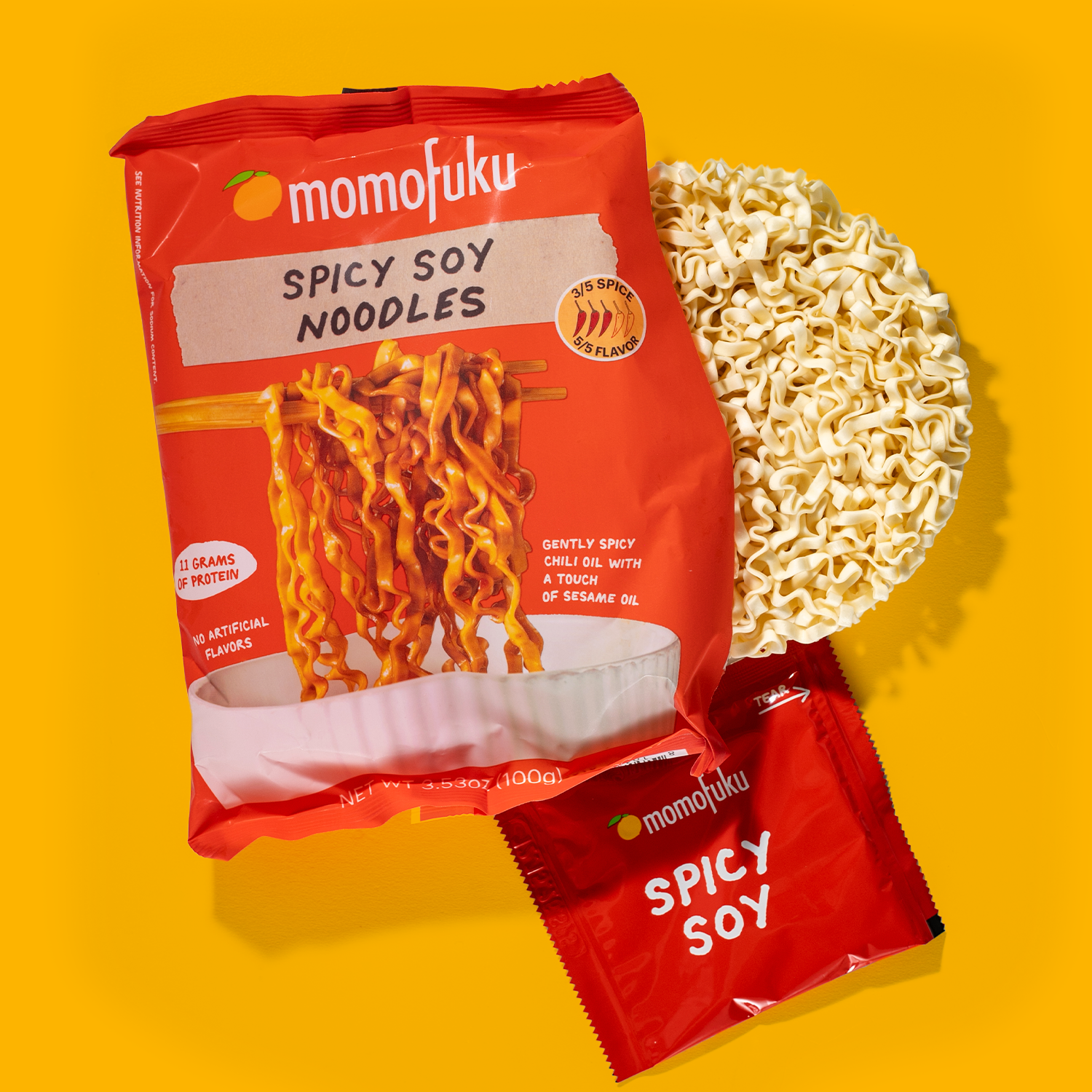 Spicy Soy Noodles | 4 Packs - Classic Finish