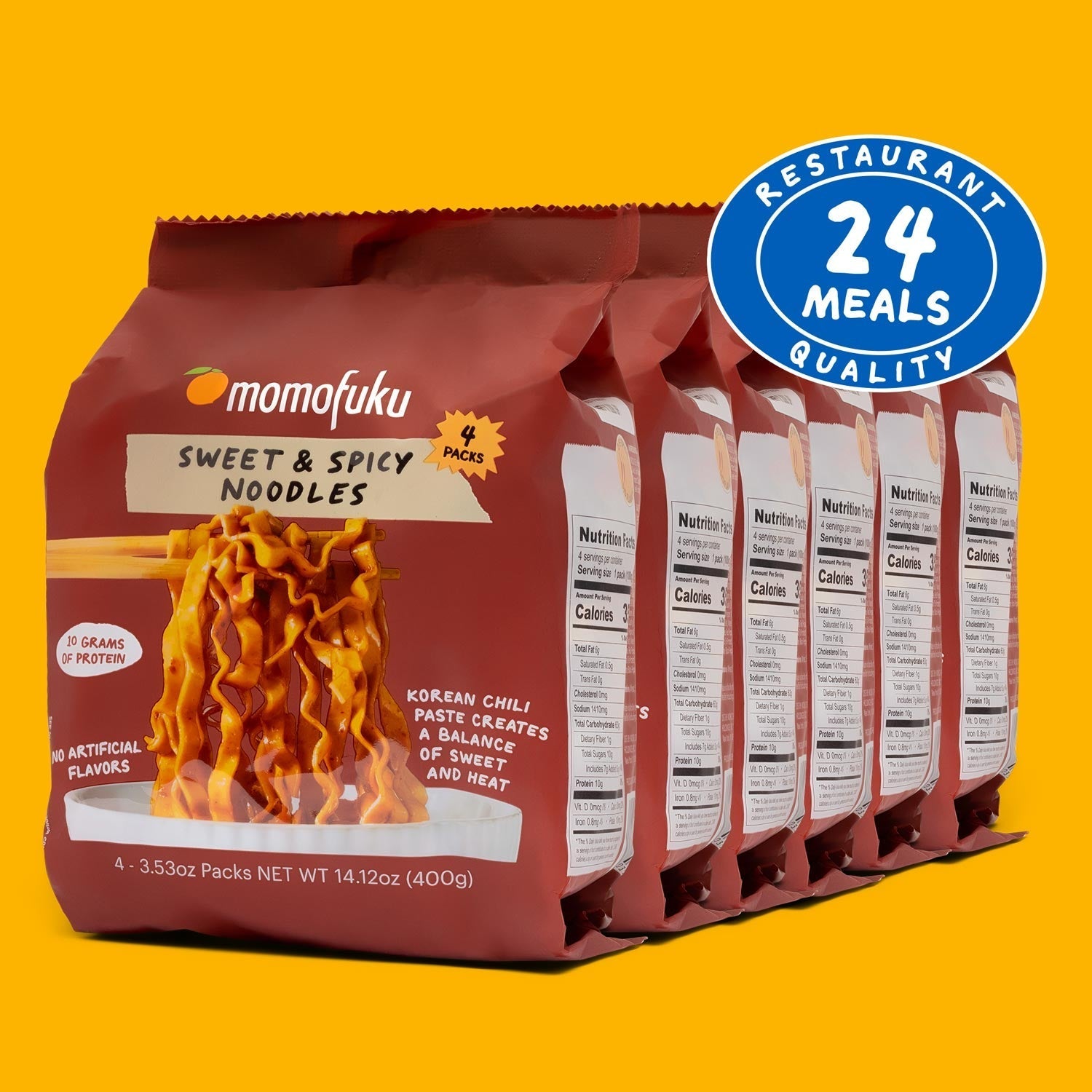 Sweet & Spicy Noodles | 24 Packs - Clean Style