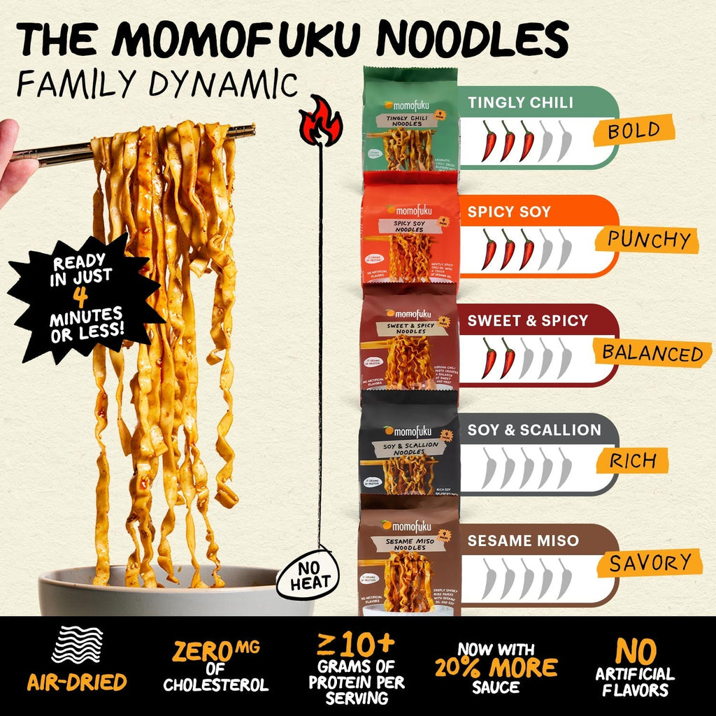 Tingly Chili Noodles | 24 Packs - Fresh Style
